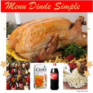 Simple Turkey Menu