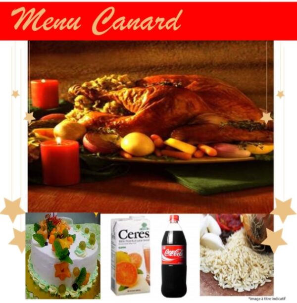A1C01-Menu Canard - gâteau (Tana)