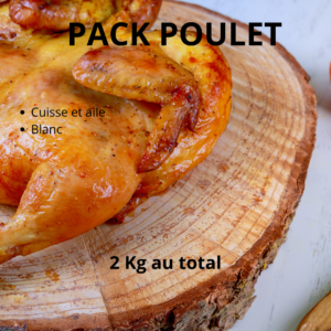 A-TSK-Pack poulet  2kg (1kg/chaque)