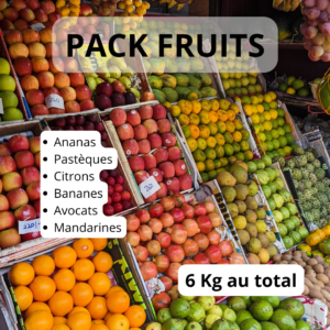 A-TSK-Pack fruits 6kg (1kg/chaque)