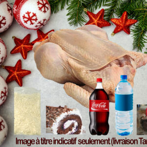 A1-Menu oie Complet fin d’année  + bûche + choco (Tana)