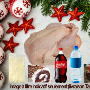 A2-Menu Poulet Complet+ bûche  fin d’année+ choco (Tana):