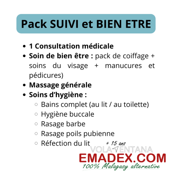 2 PACK SUIVI ET BIEN ÊTRE