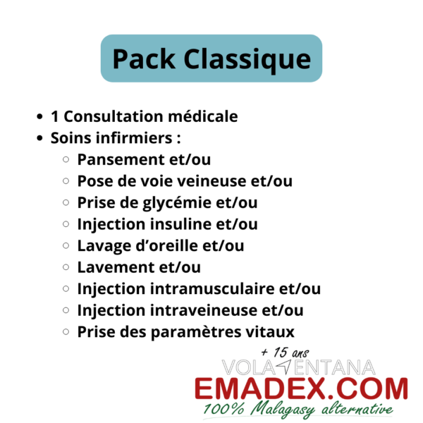 PACK SANTE Pack CLASSIQUE