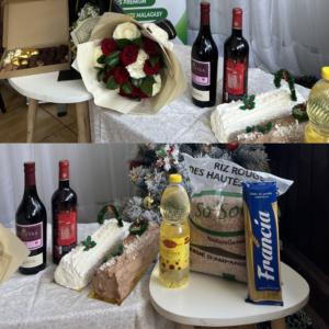 Bûche fruit Spécial Noël