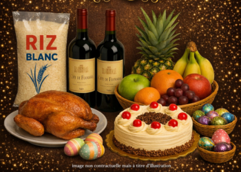 Affiche spéciale Pâq Pack Lapins et fruits