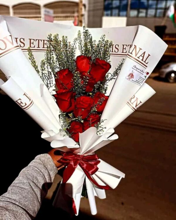 Bouquet de fleurs simple