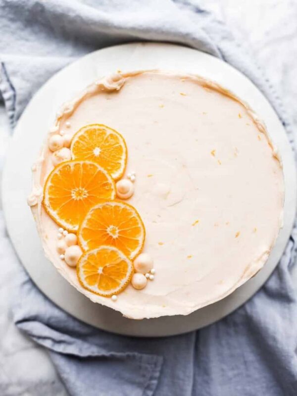 Gâteau douceur d'agrumes