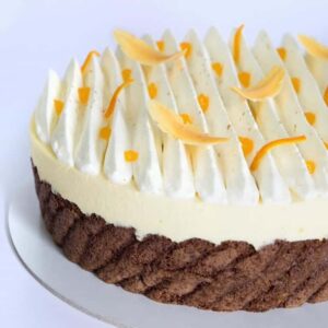 Gâteau Entremet café orange