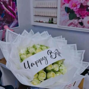 fleurs blaches Bouquet de fleurs blanc anniversaire
