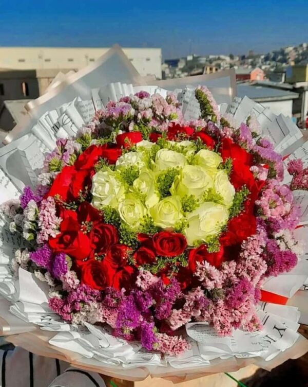 Bouquet de fleurs variées